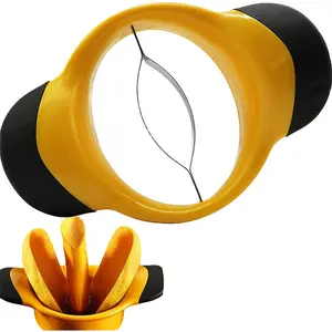 Cortador de Mango multifunción, cortador descorazonador, removedor de núcleo de Mango, pelador de sandía, herramienta para frutas y verduras, accesorios de cocina