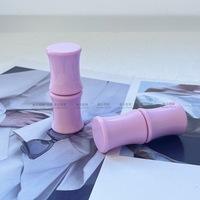 Emballages cosmétiques vides en plastique imitation bambou ronds personnalisés avec impression sérigraphique, tubes à gloss