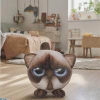 Fabricant personnalisé de peluche super douce animal en peluche mignon bébé peluche enfants jouets cadeaux avec impression par sublimation