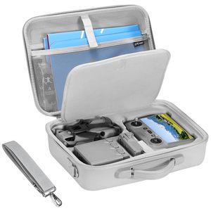 Estuche de Diseño Amazear Baffle para Dron DJI Mini 5 Pro, Bolsa de Transporte Protectora de Cuero PU, Accesorio de Almacenamiento Portátil Seguro - Product Image 1