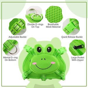 Fashion Cat Dog Travel Bag Toy Training Trolley <b>Pets</b>' Backpacks Harness Walking Dog Food Packaging Bag <b>Pet</b> <b>Carrier</b> Backpack - Product Image 5