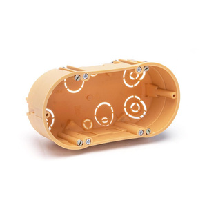 Scatola da incasso per interruttore, compatibile con sistema ALEM, 2 chiavi, colore arancione, ideale per installazioni elettriche in - Product Image 1