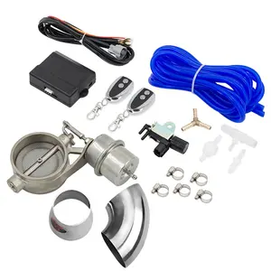 Universal Exhaust Cutout Vacuum Pump Vacuum Valve Control Unit with Exhaust Vacuum Control Solenoid Valve with remote Control