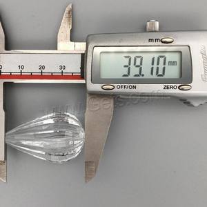 Perline acriliche trasparenti sfaccettate a goccia formatura a iniezione più colori per <span class=keywords><strong>scelta</strong></span> 23.57x39.1mm circa 50 pz/borsa 1640446 - Product Image 5