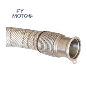 Tubo de Escape de 3.5 Pulgadas para TTRS 8S <span class=keywords><strong>RS3</strong></span> 8V <span class=keywords><strong>2.5</strong></span> <span class=keywords><strong>TFSI</strong></span> EVO2 (EA855) 2017+ con Protector Térmico - Product Image 5