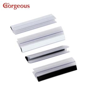 واقي مياه شفاف من البلاستيك الأسود والمطاط شريط مغناطيسي من الشركة المصنعة ختم دش مغناطيسي للزجاج - Product Image 1