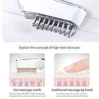 Peigne Masseur Capillaire Anti-Chute à Micro-Courant et Vibration Haute Fréquence avec Contrôle Multi-Niveaux – Offre Spéciale