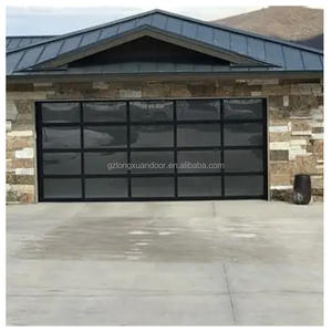 Porte de <span class=keywords><strong>garage</strong></span> roulante moderne en aluminium anti-effraction avec miroir, exportée au <span class=keywords><strong>Costa</strong></span> Rica - Product Image 5