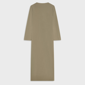 Falciatura Premium Jersey plissettato Abaya alta qualità drappeggiato spalla lunga <span class=keywords><strong>abito</strong></span> per donne musulmane - Product Image 1