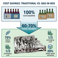 Distributeur de boissons personnalisé pour café, vin, jus, avec poche souple, sac Bag-in-Box, pochette de distribution 1l 2l 3l 5l 10l 20l