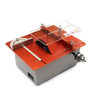 Mini Table Saw, Multifunctional Electric SawsPrecision Micro Household Cutting Machine Small Woodworking Electric Saw