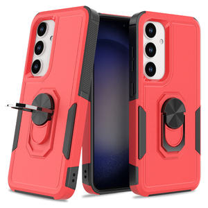 Étuis de téléphone <span class=keywords><strong>portable</strong></span> antichoc anti-chute avec béquille magnétique <span class=keywords><strong>portable</strong></span> à 360 degrés pour S24 Ultra S25 FE S26 TPU+PC durable - Product Image 1