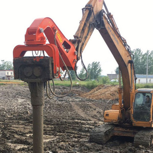 Hydraulic Pile Driver For Construction Site With Full Hydraulic System For <b>Foundation</b> Work - Product Image 4