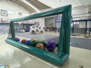 <span class=keywords><strong>Cage</strong></span> de tir de football gonflable en PVC BOYI, filet de tir de football portable - Product Image 4