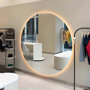 <span class=keywords><strong>Grand</strong></span> <span class=keywords><strong>miroir</strong></span> LED de salle de sport avec miroirs lumineux pour salle de danse et <span class=keywords><strong>miroir</strong></span> couvrant toute la murale, Espejos Inteligentes - Product Image 2
