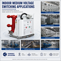 Interruptor de Circuito al Vacío Trifásico para Interiores ASM VS1-24/630-25 630A 25kA 50Hz con Mecanismo de Resorte Compatible con KYN28A-Tipo de Media Tensión