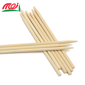 5.5 Pouces Bambou Barbecue <span class=keywords><strong>Brochettes</strong></span> 5mm D'épaisseur Naturel Semi Point Bambou Bâtons BBQ Caramel <span class=keywords><strong>Bonbons</strong></span> <span class=keywords><strong>Fruits</strong></span> Barbecue Bâtons Fourchette - Product Image 3