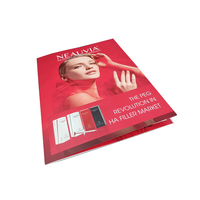Livret de catalogue de magazines de mode personnalisé de haute qualité, reliure de point de selle, impression de livre