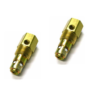 Piezas de latón mecanizadas CNC de aluminio y latón personalizadas, válvula de retención de aire Airingersoll Rand, válvula de retención de latón hembra de púa de cobre Pex - Product Image 4