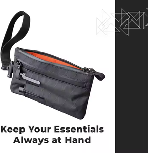 Cartera minimalista con cremallera para hombre ODM resistente al agua RFID bloqueo 12 tarjetas PVC ID titular con ranura multiherramienta - Product Image 2