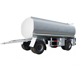 Camión Cisterna de Combustible, Camión Cisterna de Petróleo, Precio Bajo, 15000L 16000L 18000L 20000L, Remolque Cisterna de Combustible/Petróleo de Eje Único - Product Image 1