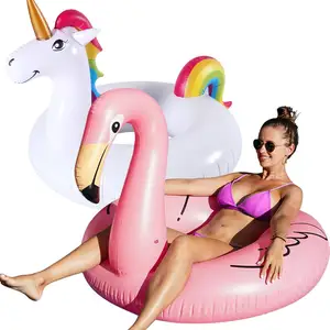 Nước Inflatable Unicorn bơi vòng mới dành cho người lớn Cuộc sống phao Net Đỏ xách tay Inflatable vòng bơi