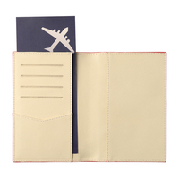 Cartera Protectora de Tarjetas de Crédito con Bloqueo RFID, Organizador de Documentos de Viaje de Cuero Genuino, Elegante, Delgado y Personalizable