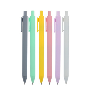 Custom logo Advertising <b>Pen</b> Neutral <b>Pen</b> Printed logo Candy Color Press <b>Pen</b> for School Office Gifts - Product Image 2
