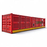 Conteneur modulaire en acier pour groupe électrogène diesel et système de stockage d'énergie par batterie, conception personnalisée