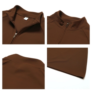 Zip serré sport une pièce <span class=keywords><strong>robe</strong></span> séchage rapide Fitness à manches longues Yoga vêtements robes décontractées vêtements pour femmes robes - Product Image 6