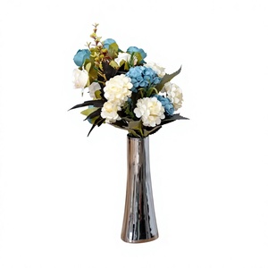 Vases à fleurs modernes en métal, durables, pour la décoration de table élégante à la maison, à l'hôtel, à la villa, pour les mariages, prix de gros - Product Image 1