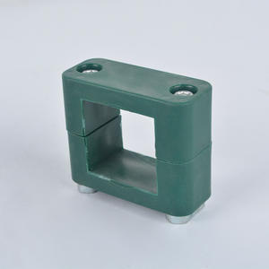 Colliers de serrage en plastique légers à trous carrés, diverses spécifications, y compris le nylon, le métal, fournis par l'usine, type écrou de rail de guidage - Product Image 1