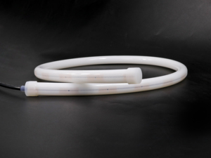 Ống Ngắm Trên Mặt Tròn 270 Độ Chống Nước IP67 Tùy Chỉnh Đường Kính 16Mm Ống Uốn Neon Màu Trắng Ấm 3000K Để Trang Trí - Product Image 2