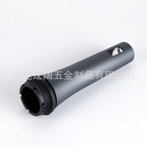 Boîtier de microphone en aluminium usiné CNC 90x40mm, pièces personnalisées pour microphone sans fil - Product Image 1
