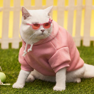 야외용 맞춤형 강아지 코트 강아지 의류 반려동물 옷 리드줄 구멍 포함 반려견 고양이 스웨트셔츠 반려견 후드티 - Product Image 2