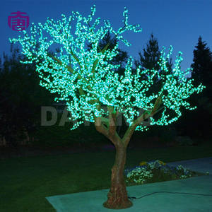 Arbre lumineux LED en PVC imperméable aux couleurs vives en forme de cerisier pour jardin, centre commercial, place publique, événementiel, éclairage décoratif à vendre - Product Image 5