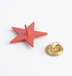 Vintage soviético 3D Estrella Roja emblema Metal solapa pines insignias broches recuerdos regalo personalizado sombrero PIN - Product Image 2