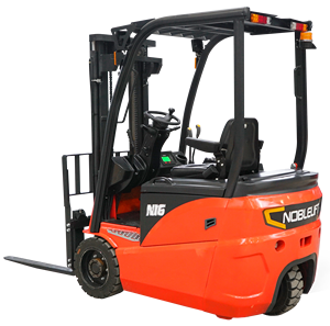 מלגזות חשמליות חדשות בעלות שלוש נקודות עיגון עם כושר נשיאה של 1.6 טון וטווח הרמה של 3 מטר עבור מחסני קמעונאות ומסעדות - Product Image 3