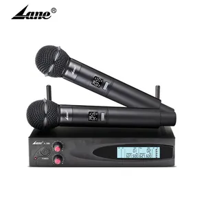 Lane A-380 Hot Selling FM Wireless Lavalier Microphone Zzlwan Kids Toys Karaoke Microphone Singing Microphone Ideal for KTV Home