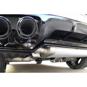 Modificación de Automóviles 2018-2024, Tubo de Escape Deportivo Trasero Central para Cayenne - Product Image 5