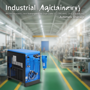 Sécheur d'air réfrigéré industriel Vevor 85CFM 15HP avec drainage automatique et compresseur de refroidissement - Product Image 2