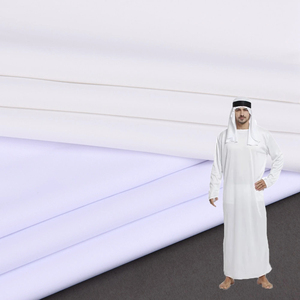 Toptan moda yumuşak düz Tr arapça Thobe kumaşlar Suiting <span class=keywords><strong>65</strong></span> <span class=keywords><strong>Polyester</strong></span> <span class=keywords><strong>35</strong></span> viskon kumaş - Product Image 5