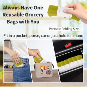 Bolsa de Compras Plegable, Portátil y Suave, Multicolor, Espaciosa y Reutilizable para el Supermercado, las Compras Diarias y el Uso Cotidiano - Product Image 4