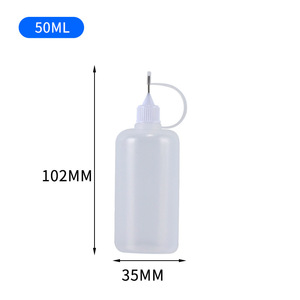 New 5ml 10ml <span class=keywords><strong>15ml</strong></span> 20ml 30ml 60ml 100ml 120ml PE kim <span class=keywords><strong>tip</strong></span> nhựa dropper kim chai dầu điền vào chai - Product Image 6