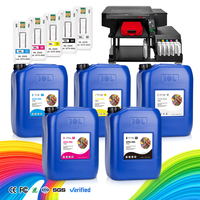 Tinta DTG 18L Grosir Dengan Chip untuk Printer Brother GTX Pro B GTX-600 GTX Bulk Printer Tekstil Tinta Pigmen DTG Penjualan Pabrik