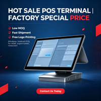 Terminal de Pago POS con Pantalla Táctil Todo en Uno, Sistema de Caja Registradora, Caja Registradora para Negocios, SSD de 512 GB, Farmacia