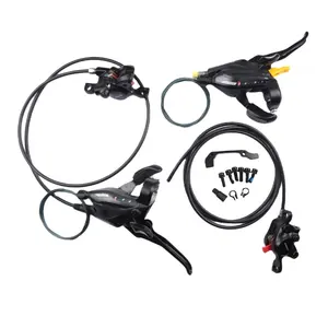 Shimano ef505 BR M315 3x9 3x8 2x8 tốc độ MTB xe đạp phanh đĩa thủy lực Shifter kích hoạt chuyển đổi bên trong cáp M315 chia phanh