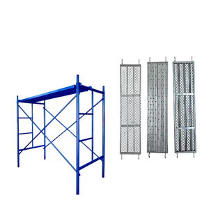 Échafaudage en acier à cadre en L pour la construction, système de plateforme d'échafaudage robuste pour la maçonnerie industrielle, utilisation extérieure - Product Image 4