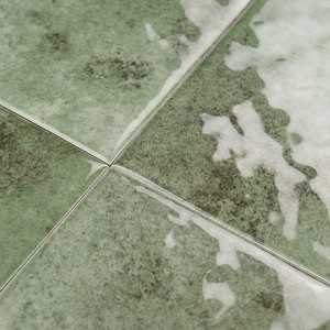 Piastrella Verde Capri 15 X 15 Cm, Spessore 8 Mm, Finitura Lucida, Bordi Irregolari - Product Image 5