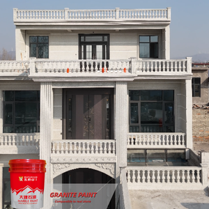 Revestimiento Líquido Acrílico Impermeable Wufushan en Aerosol para Paredes Exteriores de Edificios con Textura de Piedra Natural y Efecto Granito Brillante - Product Image 3